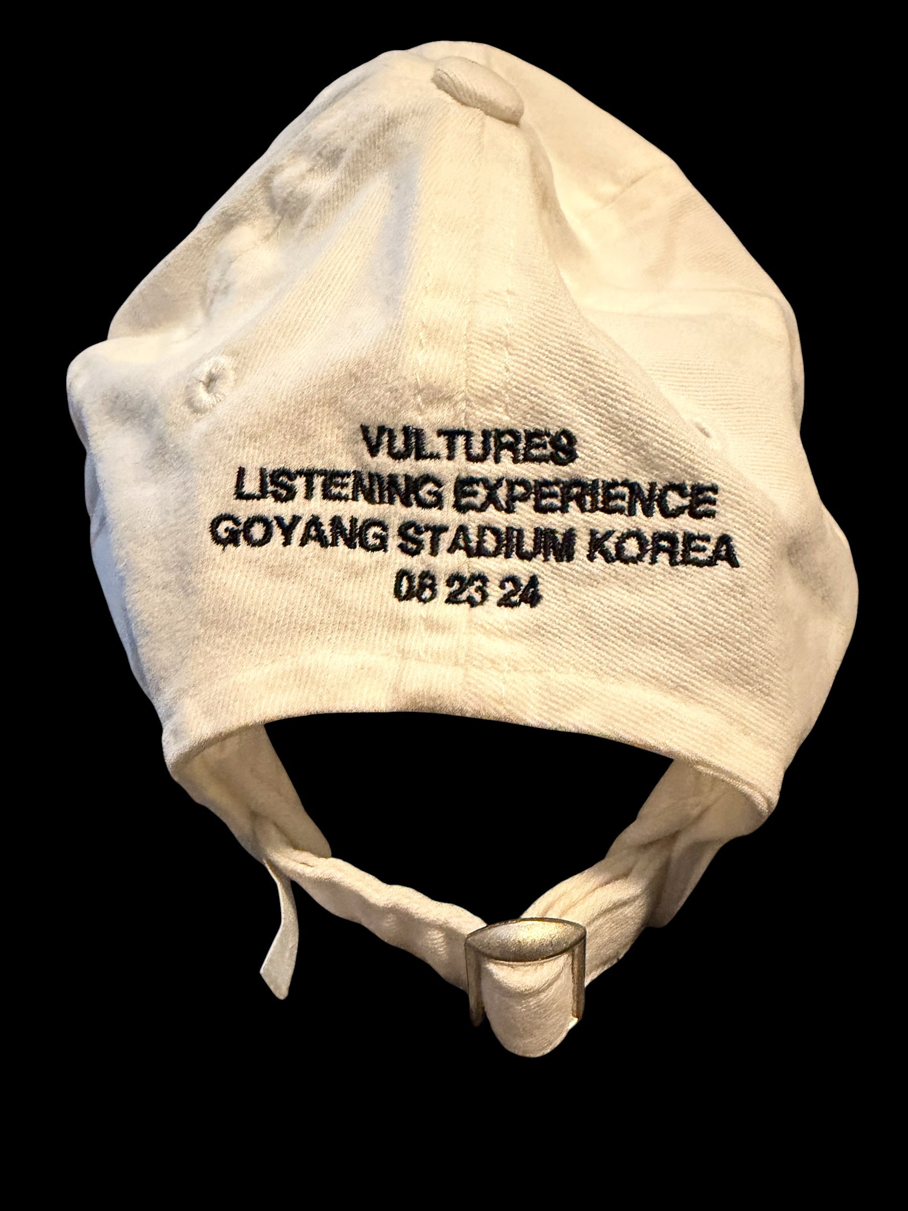 Yeezy Vultures Hat | Goyang Stadium Korea 2024 | Adjustable