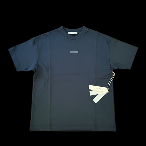 Essentials Black Tee with Chrome Back - Mens Small