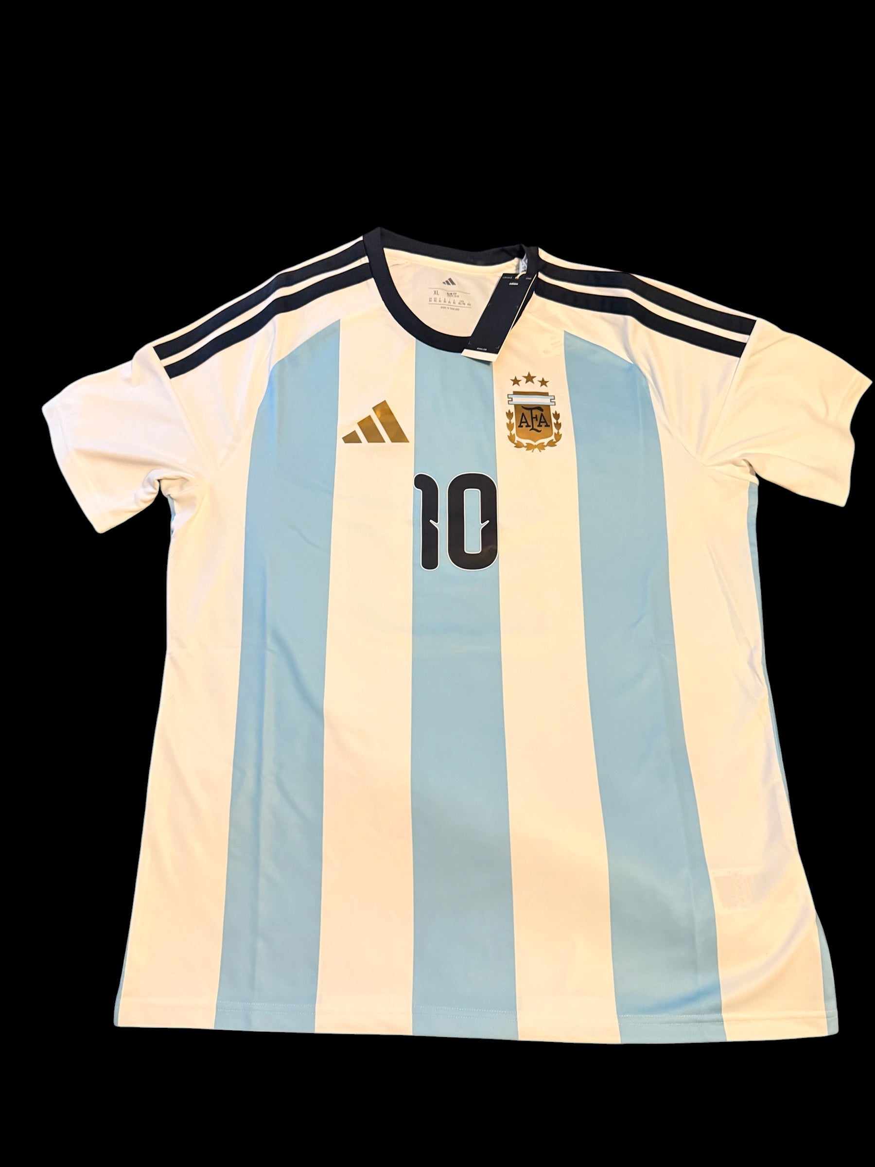 Adidas Argentina Messi #10 Home Jersey | World Cup Edition | Mens | Size: XL