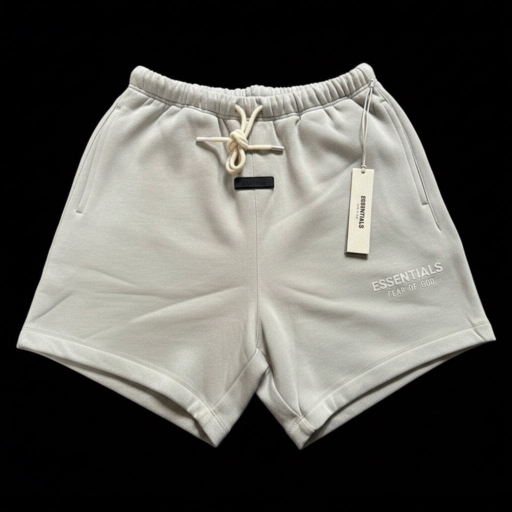 Fear of God Essentials Sweatshorts | Silver | Mens | Size: M