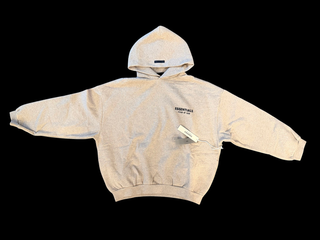 Fear of God Essentials Hoodie | Heather Grey | Mens | Size: M